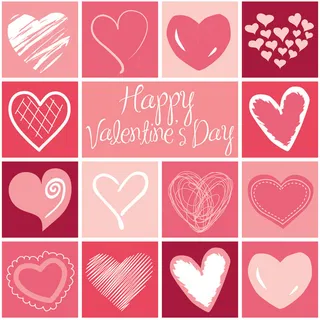 情人节快乐矢量素材