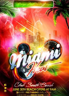 夏日派对海报图片