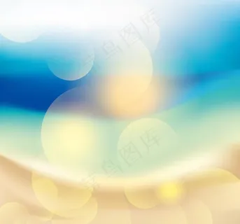 梦幻沙滩背景图片 梦幻沙滩背景图片