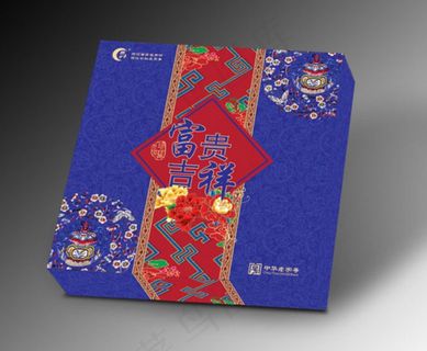 中秋月饼包装模板下载