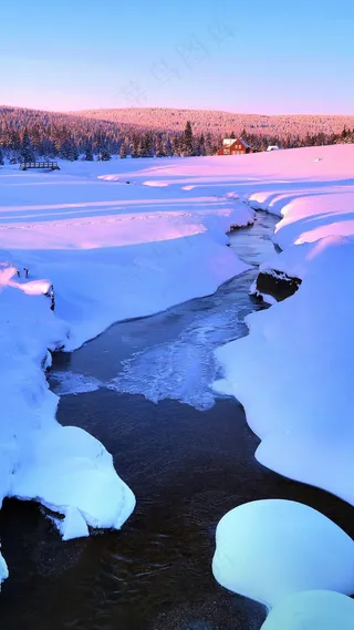 雪地高清摄影图片