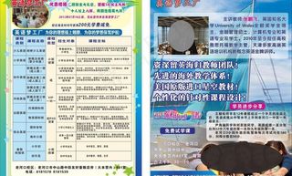英语培训宣传单图片
