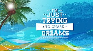 夏日旅游背景图片