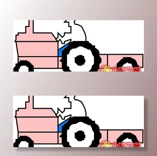 拖拉机收割机eps,ai矢量模版下载