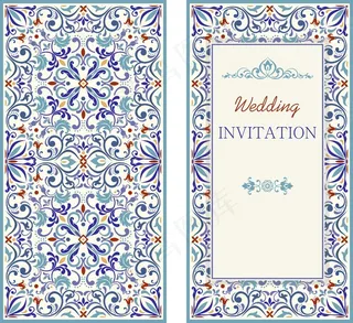 手绘复古精美欧式花纹花边