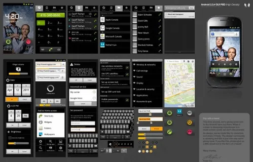 安卓系统UI素材下载