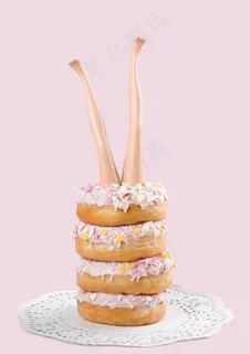 面包圈素材图片