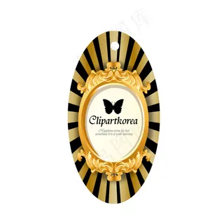 位图 吊牌 动物 昆虫类 蝴蝶剪影...