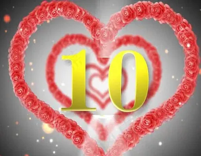 婚庆结婚礼10秒倒计时视频片头