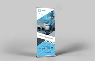 展架 易拉宝 简约 时尚 