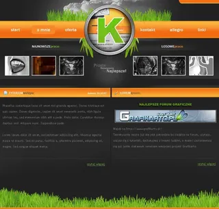 国外企业网站模板PSD分层（无网页...