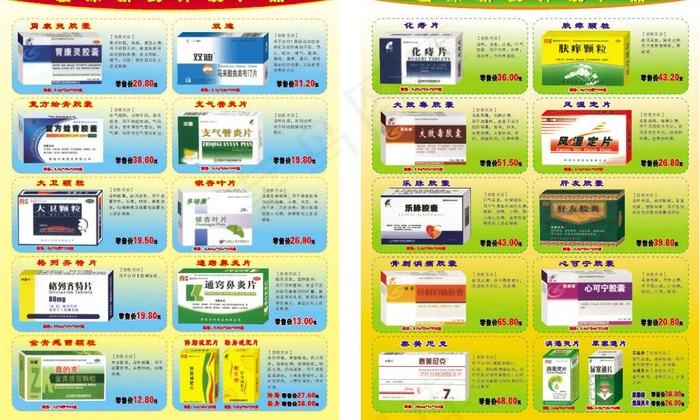 药品广告药品包装系列图片