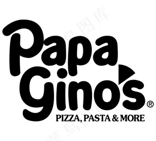 Papa_Gino_s logo设...
