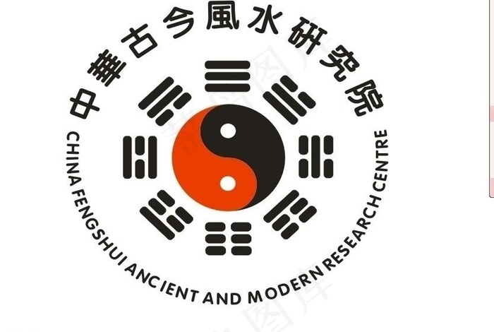 中华古今风水logo图片