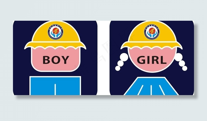 男女卫生间房图片