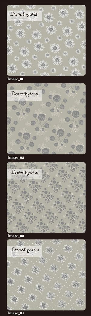 简单而优雅的花纹背景矢量