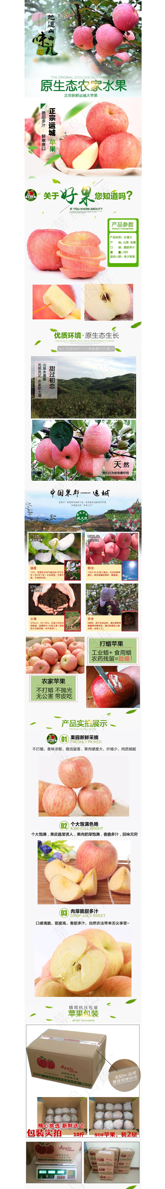 山西运城苹果psd模版下载