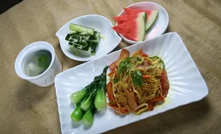 东南亚式套餐新加坡炒米粉图片