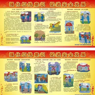 2014年安全月展板