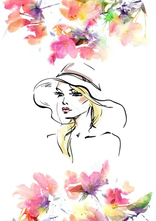 女生节38妇女节背景素材