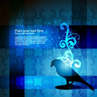 时尚、雅致的花纹背景05矢量