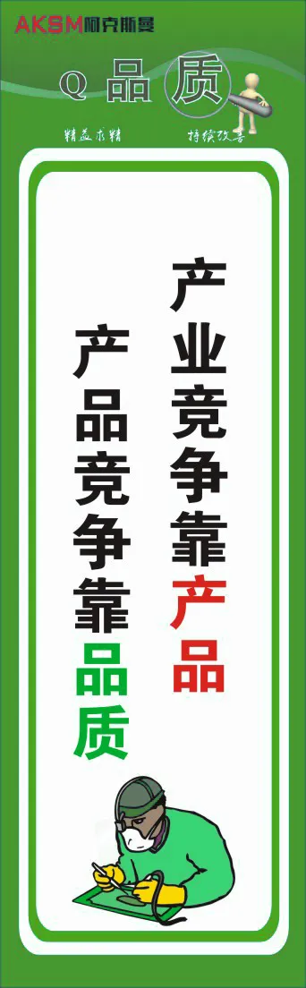 品质管理挂牌34cdr矢量模版下载