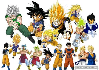 卡通动漫游戏人物PSD源文件