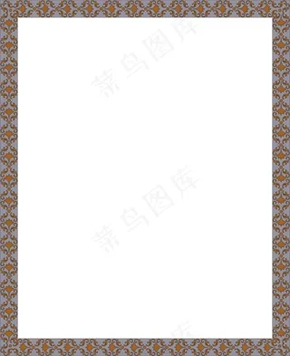 中式古典抽象边框