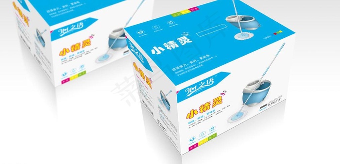 拖把包装图片(9449X8268(DPI:300))psd模版下载