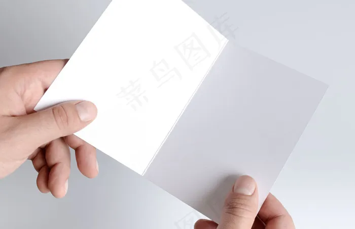折页样机psd模版下载