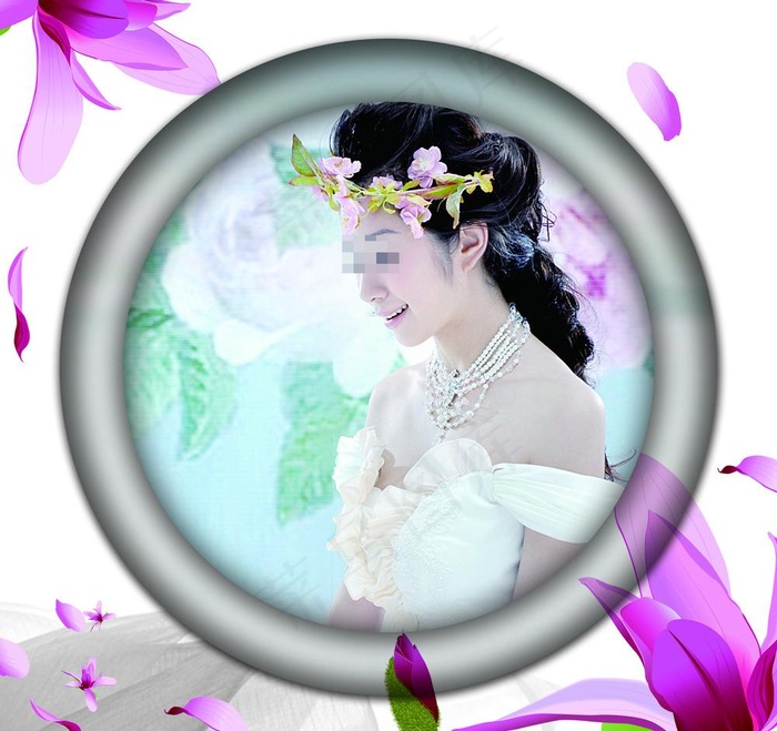 精美相框 花纹边框图片(3543X3543(DPI:150))psd模版下载