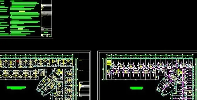 酒店喷淋消防施工图