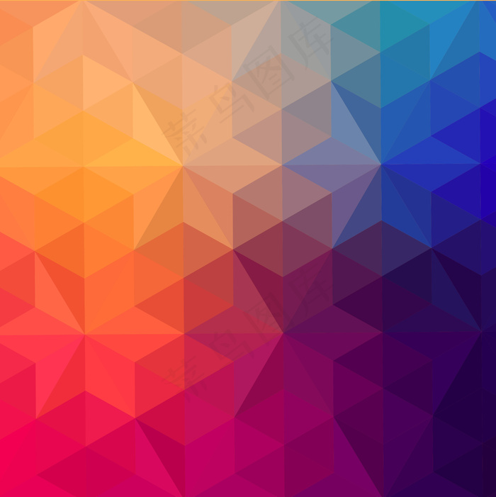 为你的文字复古三角背景的地方几何形...