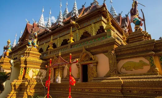 西双版纳总佛寺图片