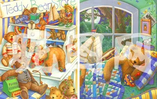 卡通绘本 玩具熊图片