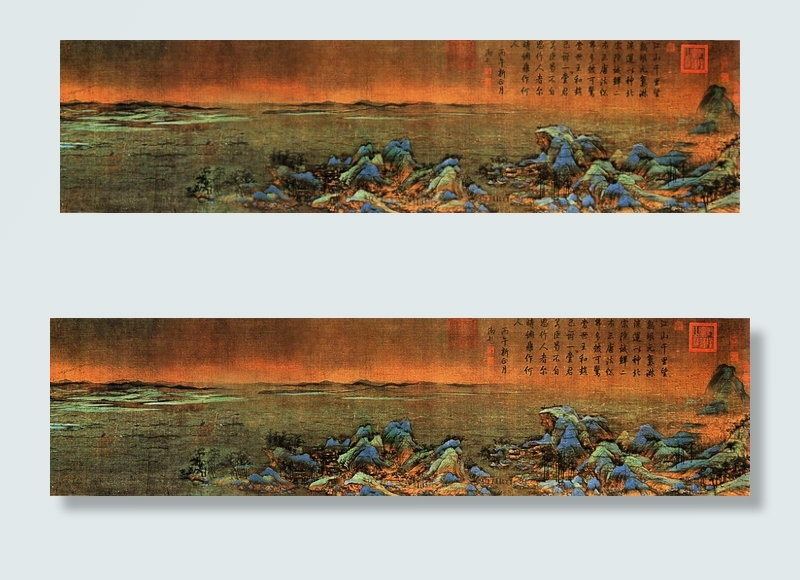 国画精品之高山千望