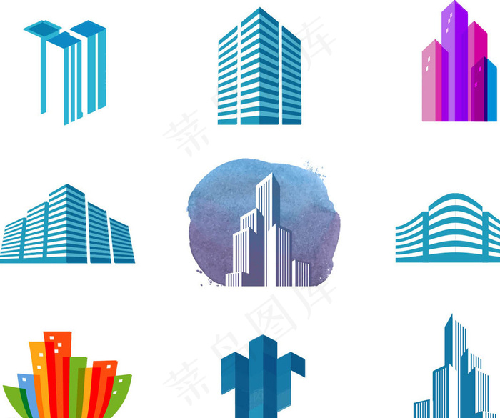 房地产LOGO图片ai矢量模版下载