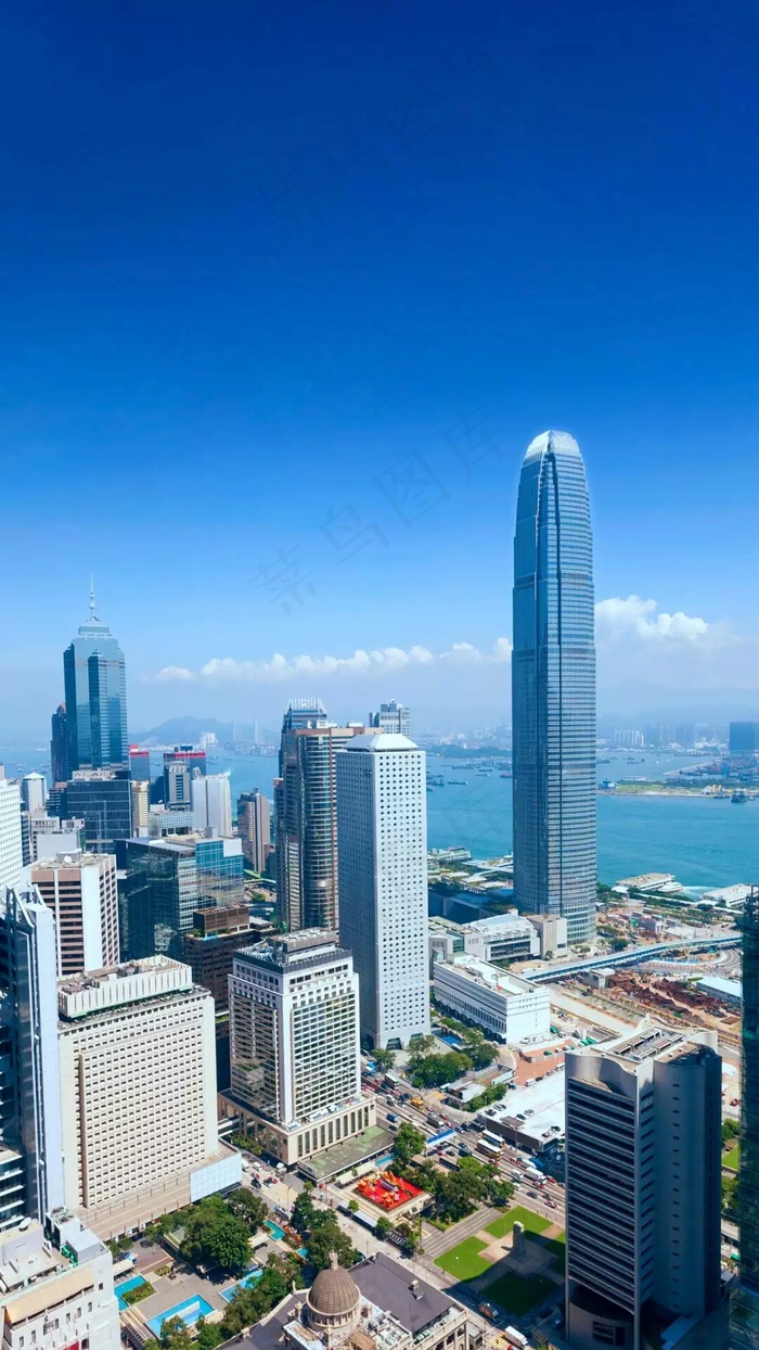 海滨城市高清摄影图片