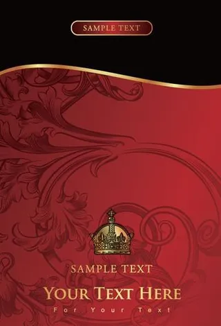 欧式华丽花纹背景图片