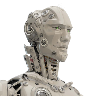 高端智能可爱智能机器人素材