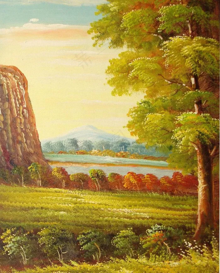 抽象 古典风景图片