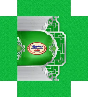 服饰包装盒（展开图）图片