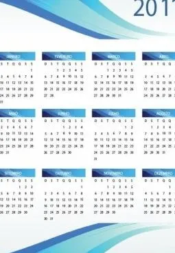 可打印2011年历矢量eps,ai矢量模版下载