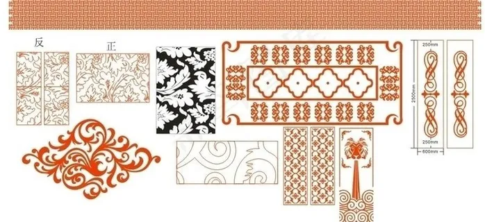 移门玻璃图案图片