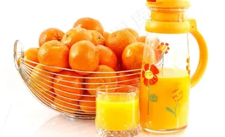 桔子汁图片