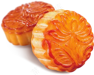 美味的月饼实物素材