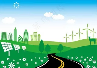 草地绿地背景图片