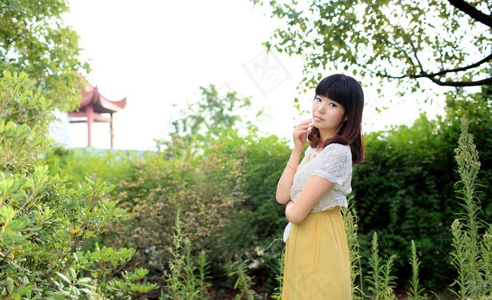 清新美女图片