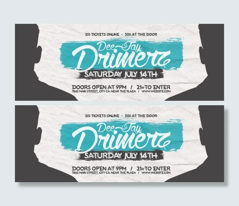 纯英文酷炫创意海报ＰＳＤpsd模版下载