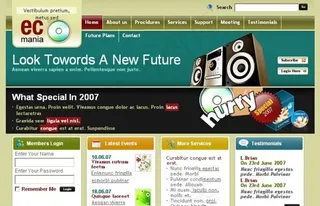 CD音响企业模板